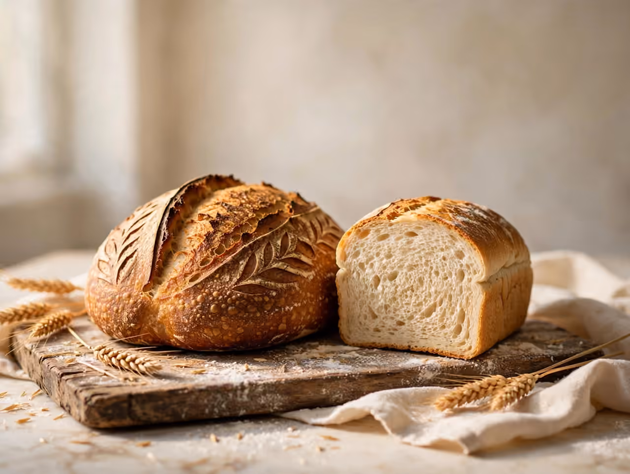 White Bread at Bustan Bakers, Dehradun
